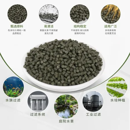 Grayish-green plastic particles, industrial-grade PP polypropylene raw material, 2mm particle size Grayish-green plastic particles, industrial-grade PP polypropylene raw material, 2mm particle size